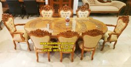 Set Meja Makan Barcelona,Jual Set Meja Makan Barcelona,Harga Set Meja Makan Barcelona,Model Set Meja Makan Barcelona,Set Kursi Makan Barcelona,kursi makan barcelona,set meja makan ukir barcelona,set kursi makan ukir barcelona,mebel jepara asli,furniture jakarta,furniture surabaya