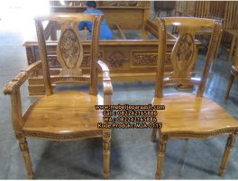 Kursi Makan Salina Ukir Anggur-MJA-0115-Mebel Jepara Asli