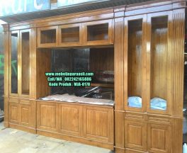Lemari Pajangan TV Minimalis Murah-MJA-0170-Mebel Jepara Asli