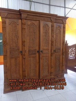 Lemari Ukiran Gebyok Jepara
