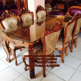 Set-Kursi-Makan-Ukir-Ganesa-Jati-MJA-0068-Mebel-Jepara-Asli