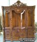Lemari Pajangan Ukir Bulan - Mebel Jepara Asli