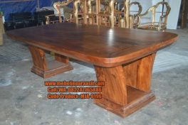 Meja trembesi Jepara-MJA-0196-Mebel Jepara Asli