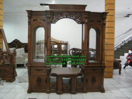 Lemari Bufet BCA Kayu Jati