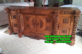 Bufet Nusantara Ukir Jepara,bufet pendek nusantara,bufet tv nusantara,bufet nusantara,bufet ukir nusantara,bufet nusantara kayu jati,bufet nusantara jepara,mebel jepara asli,mebel jakarta,mebel surabaya,mebel semarang