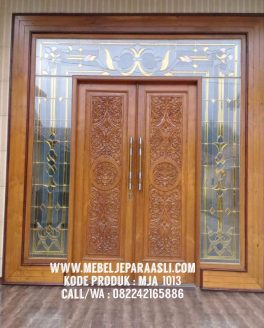 pintu utama ukiran 3d, pintu utama kayu jati, pintu utama ukiran full, pintu rumah kayu jati, pintu utama rumah, pintu utama mewah, pintu rumah mewah