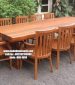 Set meja makan trembesi