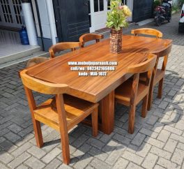 meja utuh trembesi
