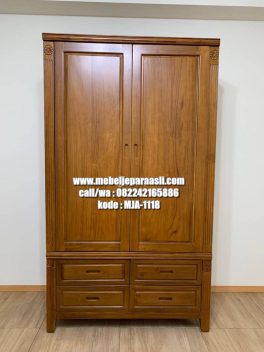 lemari dua pintu minimalis
