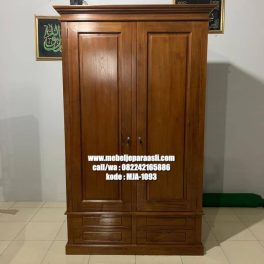 lemari pakaian 2 pintu