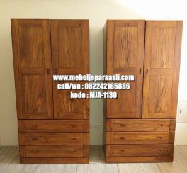 lemari minimalis 2 pintu