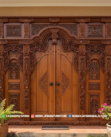 Pemesanan Gebyok 3 Meter Kayu Jati