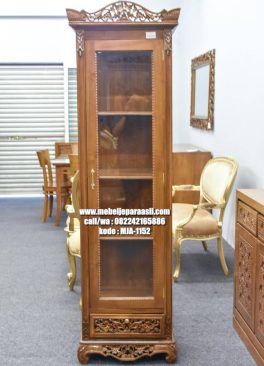 lemari hias 1 pintu
