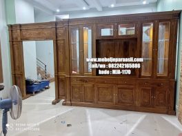 lemari hias 2 muka